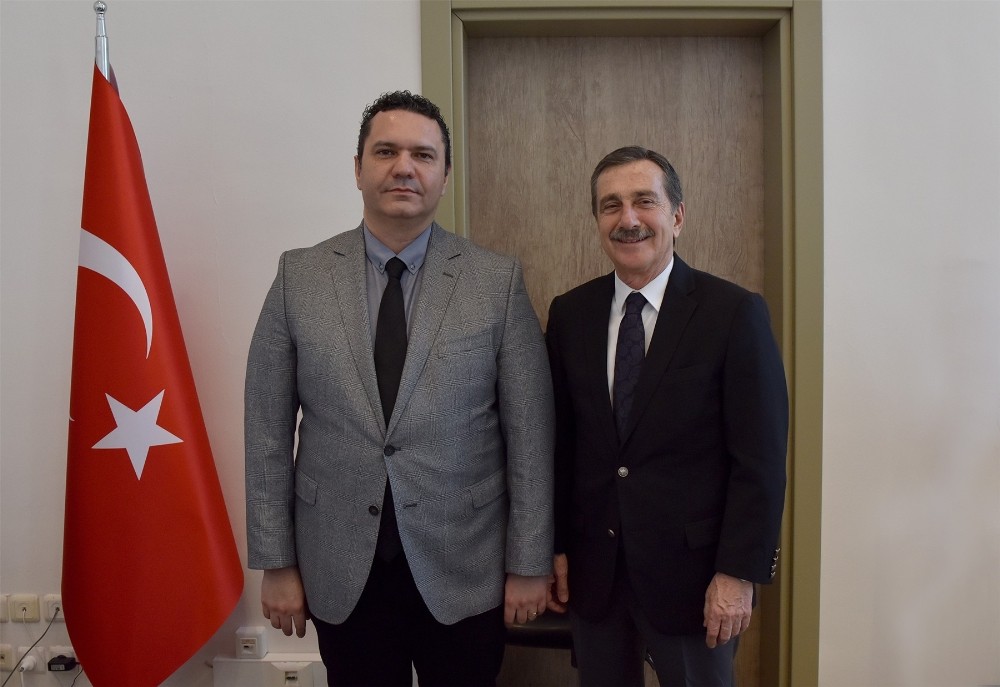 Başkan Ataç’tan İl Sağlık Müdürü Bilge’ye ziyaret 
