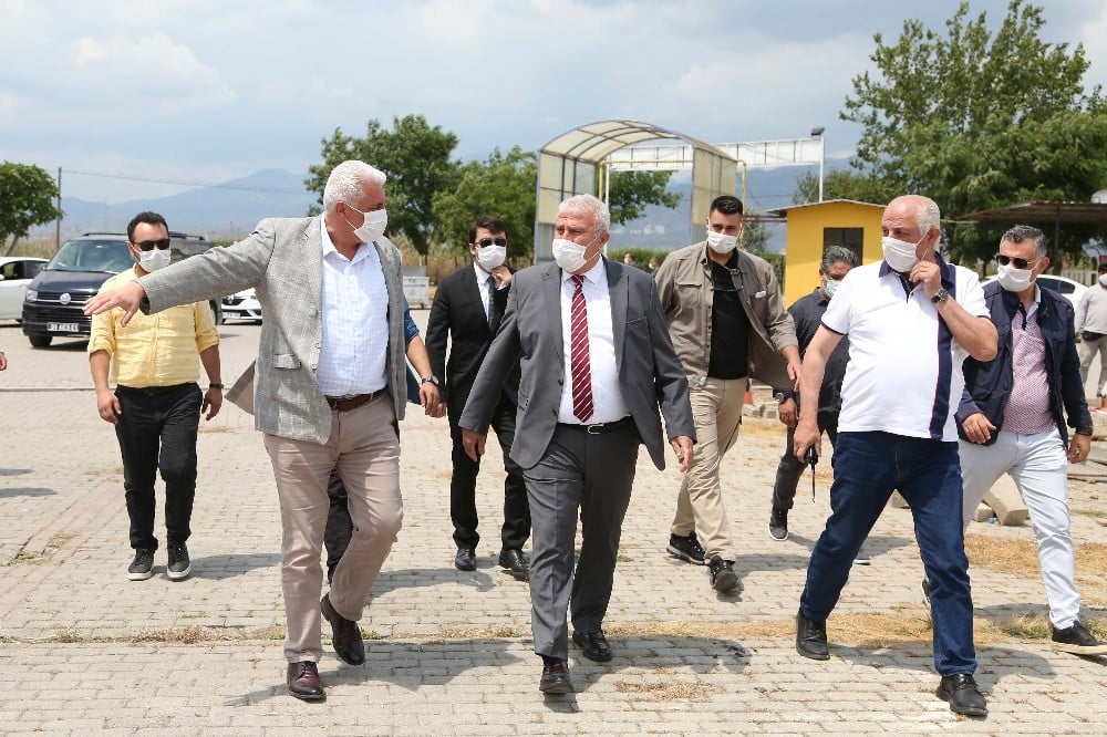 Başkan Atay çalışmaları yerinde denetledi 