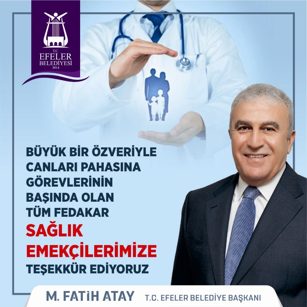 Başkan Atay’dan sağlık emekçilerine teşekkür 