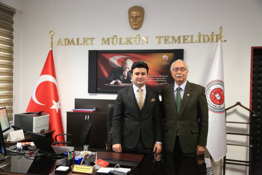 Başkan Atıcı, Başsavcı Yapar’ı ziyaret etti 