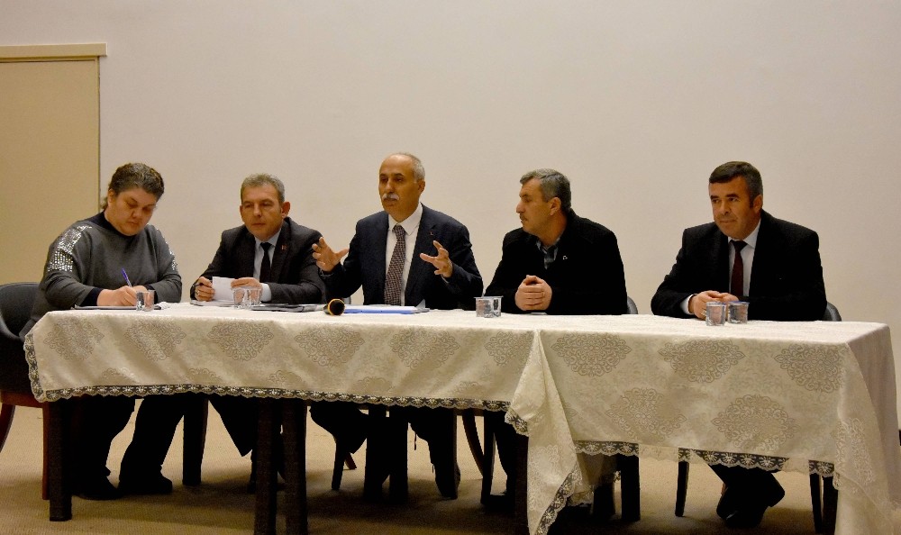 Başkan Aydın muhtarlarla buluştu 