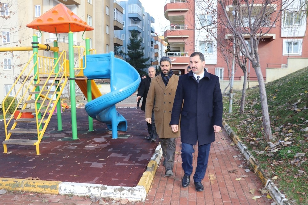 Başkan Baydilli alanda çalışmaları inceledi 
