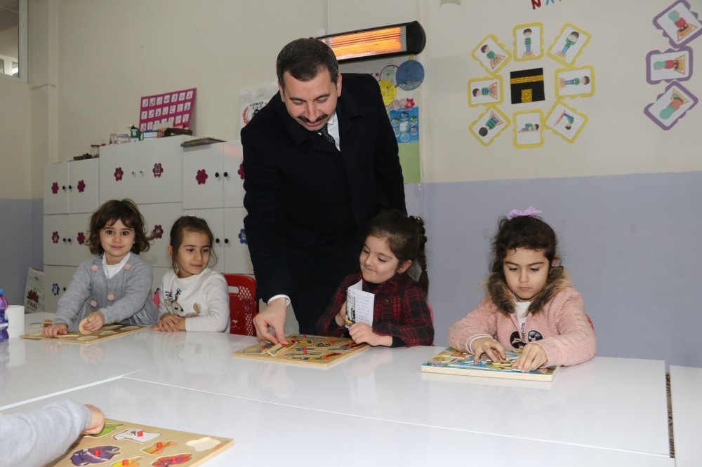 Başkan Baydilli’den kuran kursuna ziyaret 