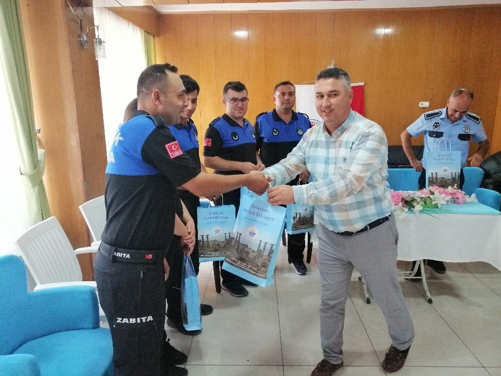 Başkan Bayram zabıta personelini unutmadı 