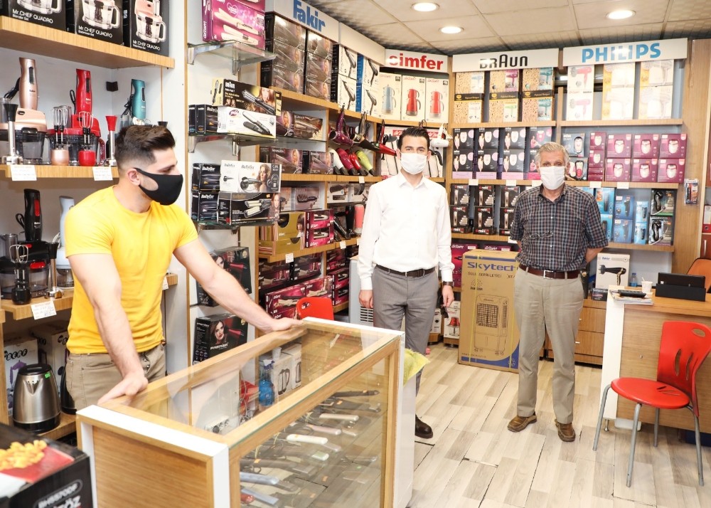 Başkan Beşikci’den esnaf ziyareti 