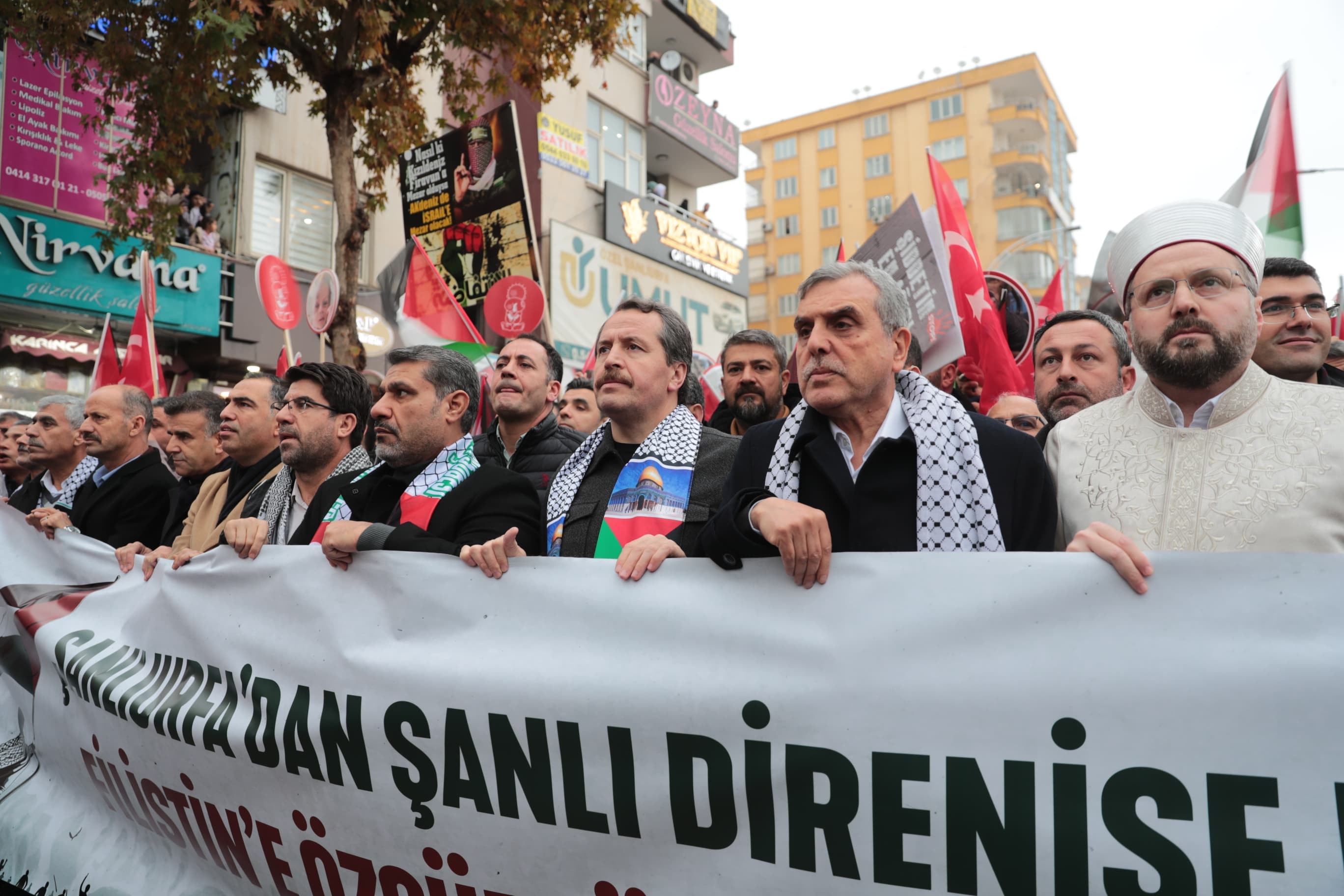 Başkan Beyazgül, 'Dualarımız Filistin için'