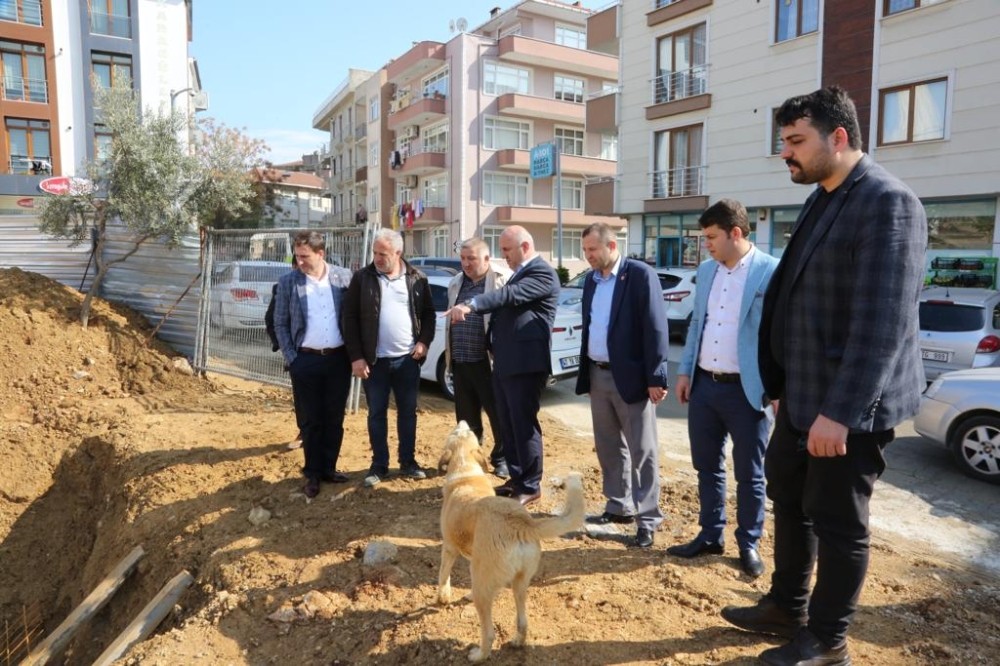 Başkan Bıyık sahaya indi, çalışmaları inceledi 