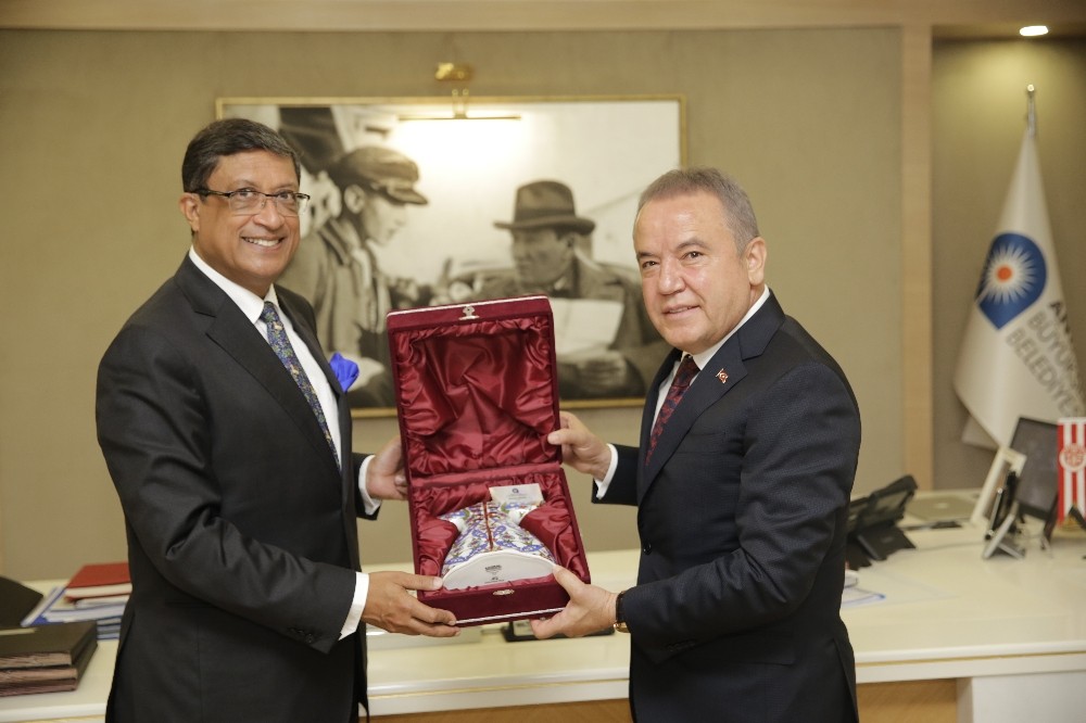 Başkan Böcek, “Hindistan ile her türlü işbirliğine hazırız” 