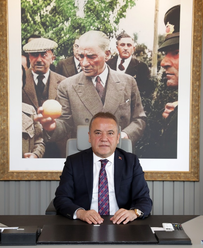 Başkan Böcek’ten 6 Mart Atatürk’ün Antalya’ya geliş mesajı 