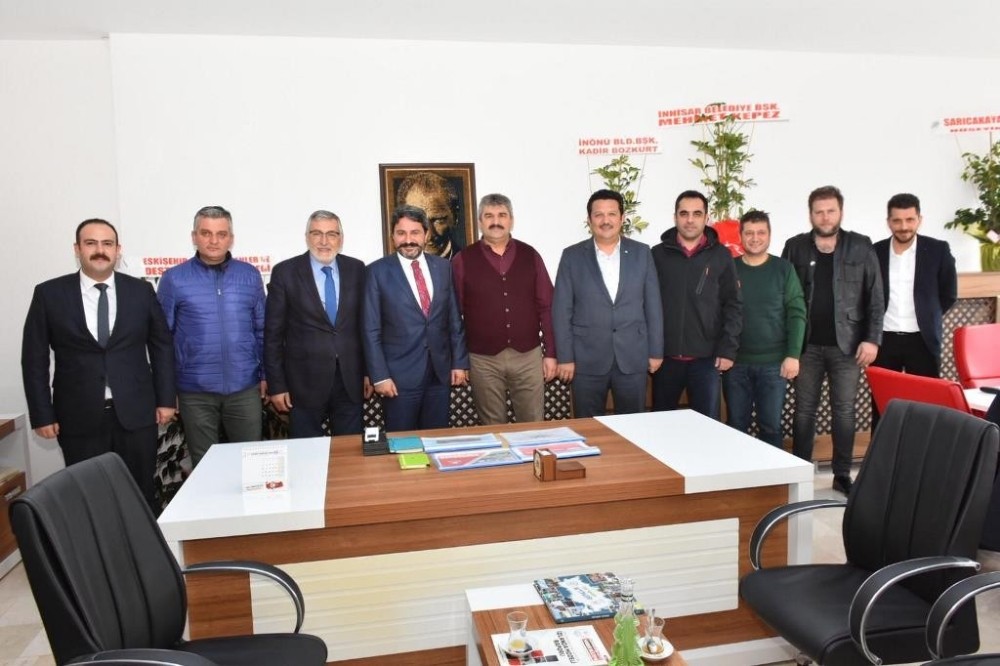 Başkan Bozkurt’tan Kalın’a hayırlı olsun ziyareti 