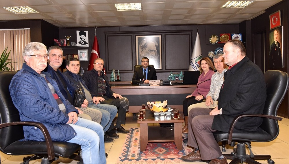Başkan Bülent Öz, muhtarlarla olağan toplantılarına devam ediyor 