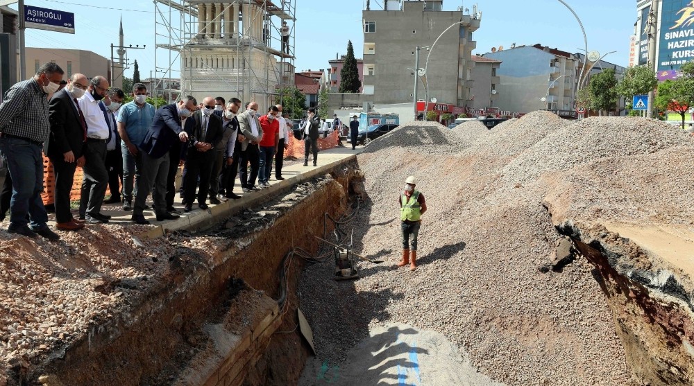 Başkan Büyükakın; “Darıca’da altyapı sorununu çözüyoruz’’ 