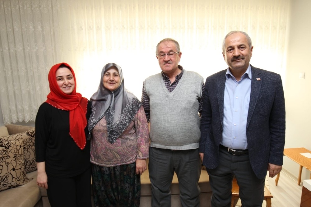 Başkan Büyükgöz’e doğalgaz teşekkürü 