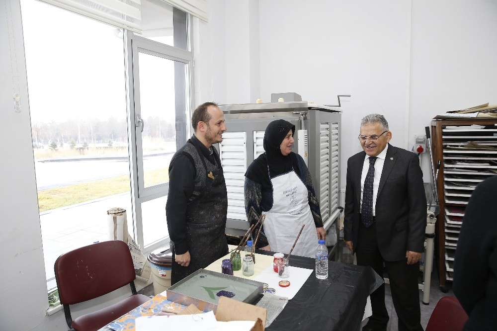 Başkan Büyükkılıç KAYMEK Akademi’de 