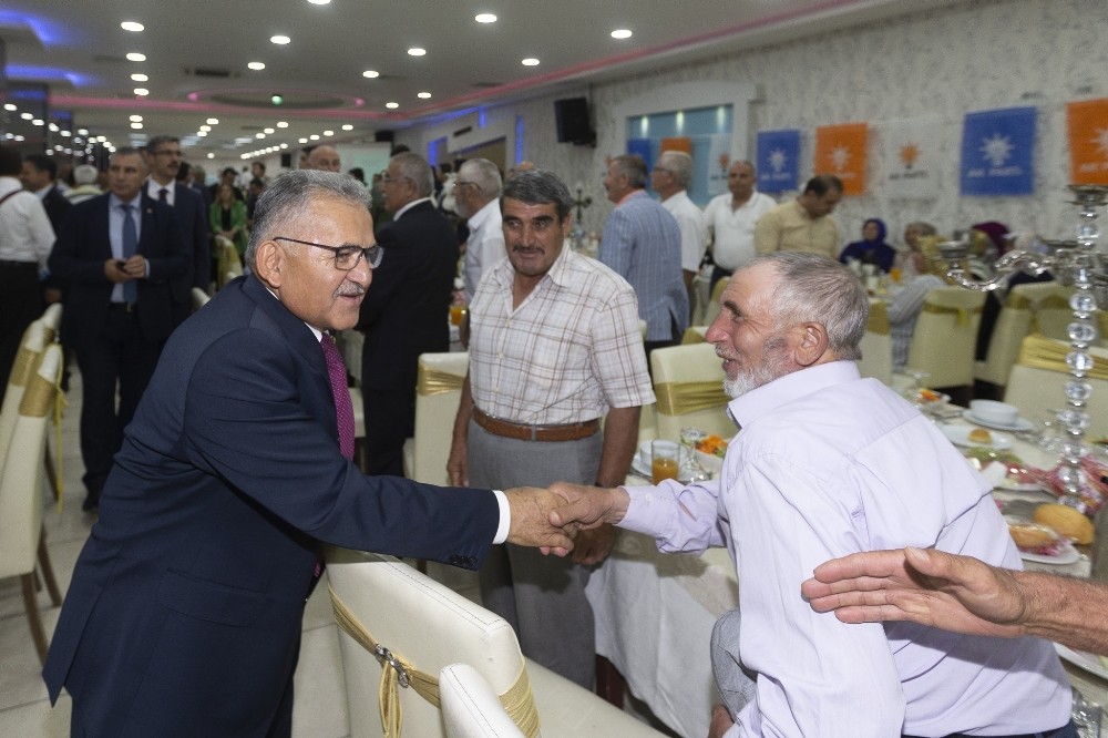 Başkan Büyükkılıç, Tomarza’dan sonra Talas’ta 