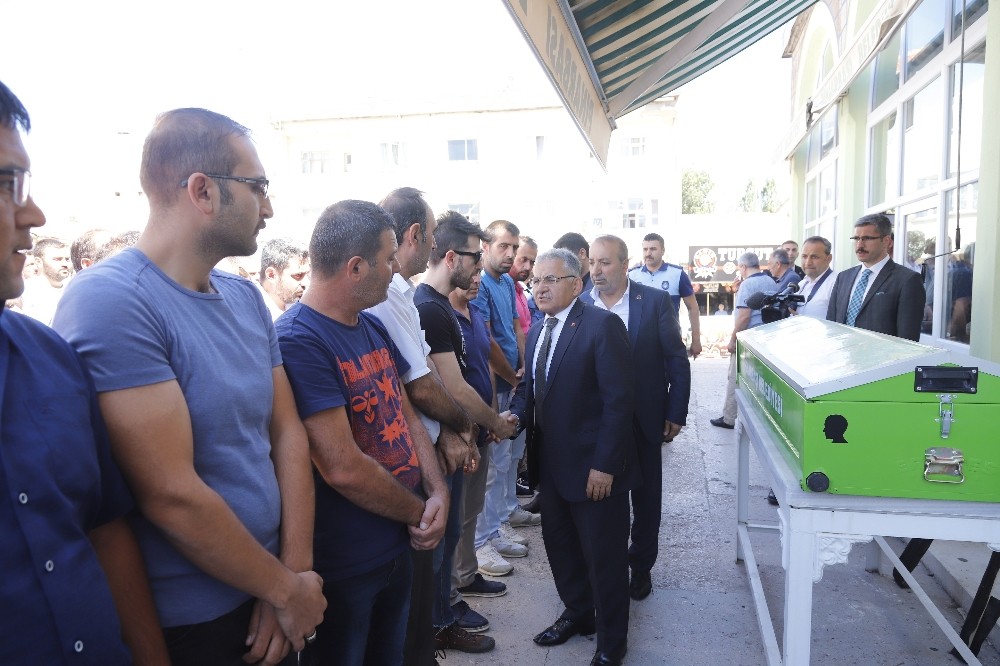 Başkan Büyükkılıç’dan Acı Görev 