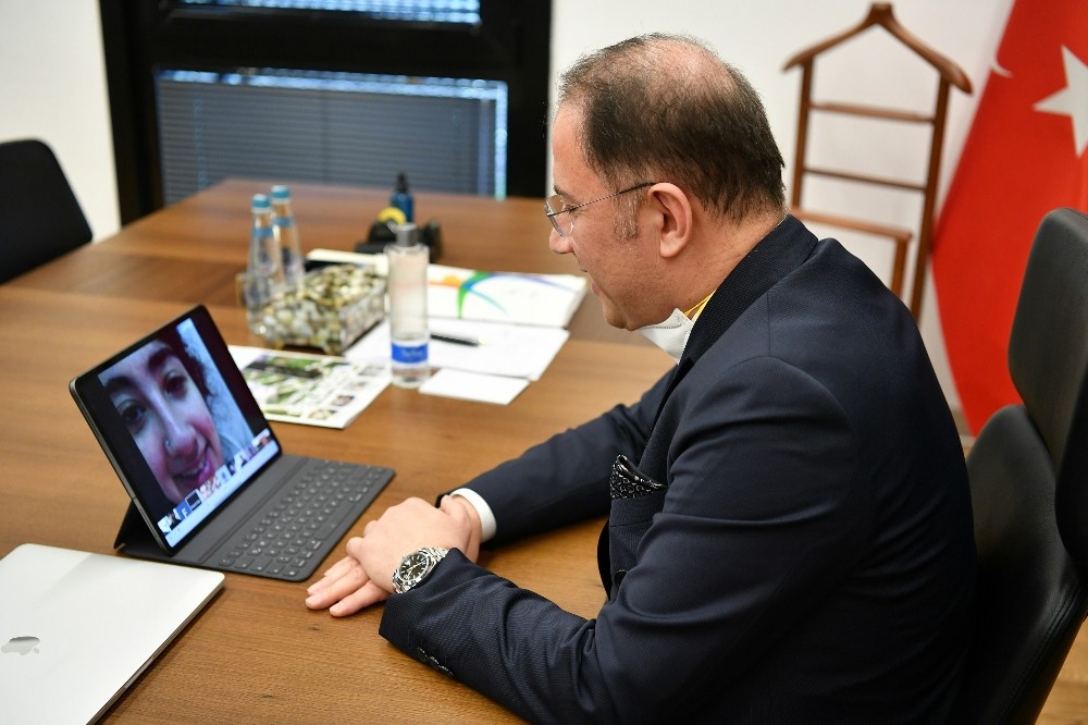 Başkan Çalık, özel çocuklarla buluştu 