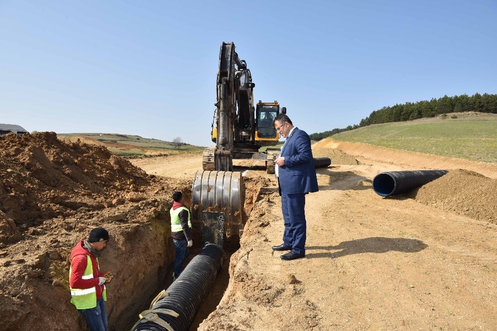 Başkan Çatal, Taşköprü OSB’de incelemelerde bulundu 