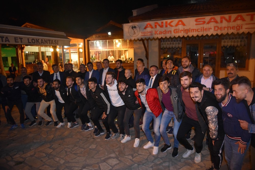Başkan Çatal, Taşköprüspor ile Boyabat 1868 Spor’la bir araya geldi 