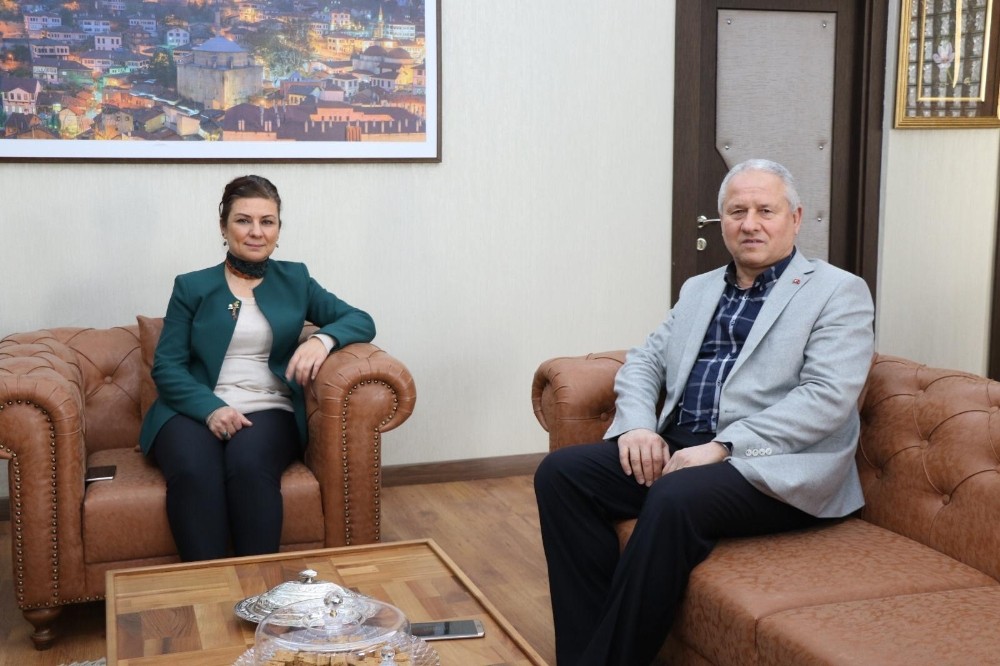 Başkan Çaylı’dan Elif Köse’ye ziyaret 