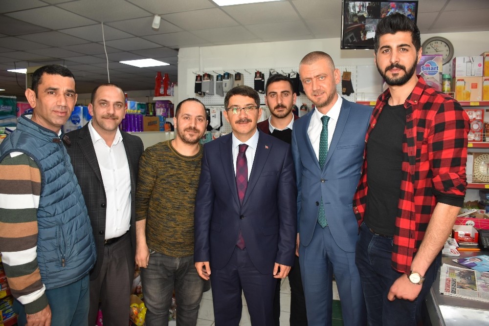 Başkan Çelik esnafları dinledi