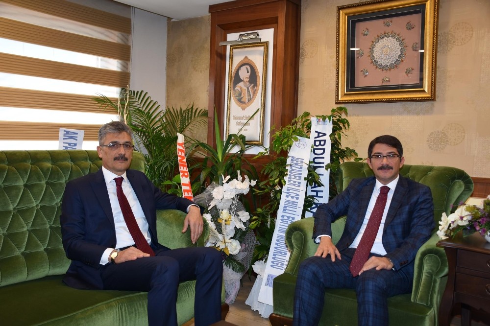 Başkan Çelik’e yoğun ziyaret trafiği 