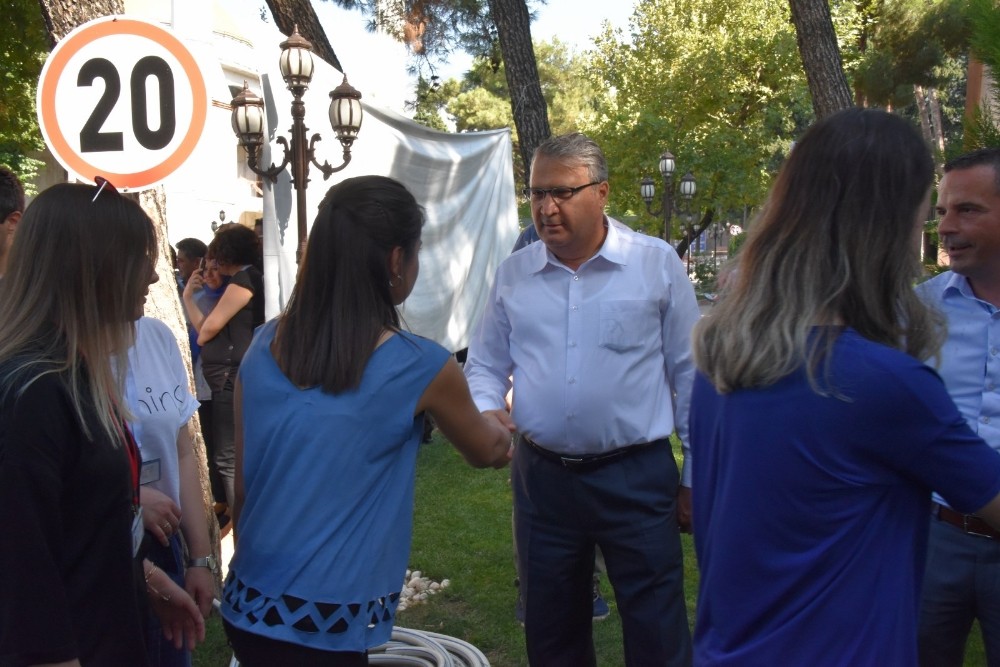 Başkan Çerçi personeliyle bayramlaştı 