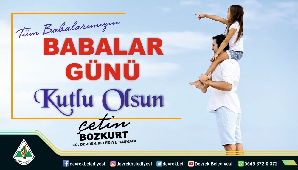 Başkan Çetin Bozkurt “Babalar Gününü” kutladı 