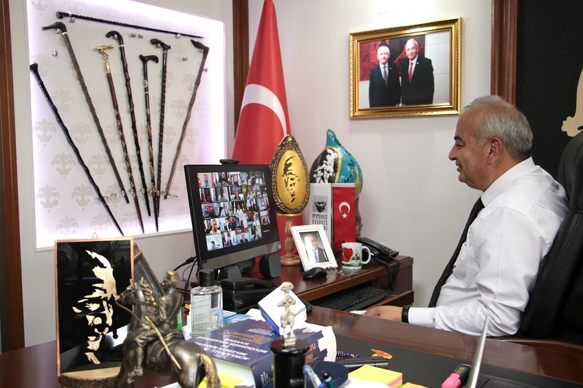 Başkan Çetin Bozkurt Kılıçdaroğlu ile görüştü 