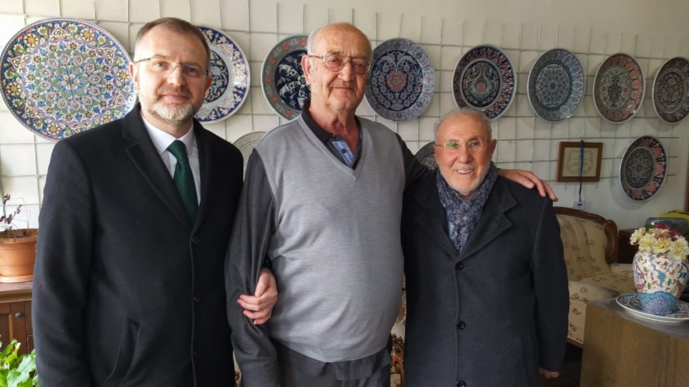 Başkan Ceyhun’dan Hamza Üstünkaya’ya tebrik ziyareti 