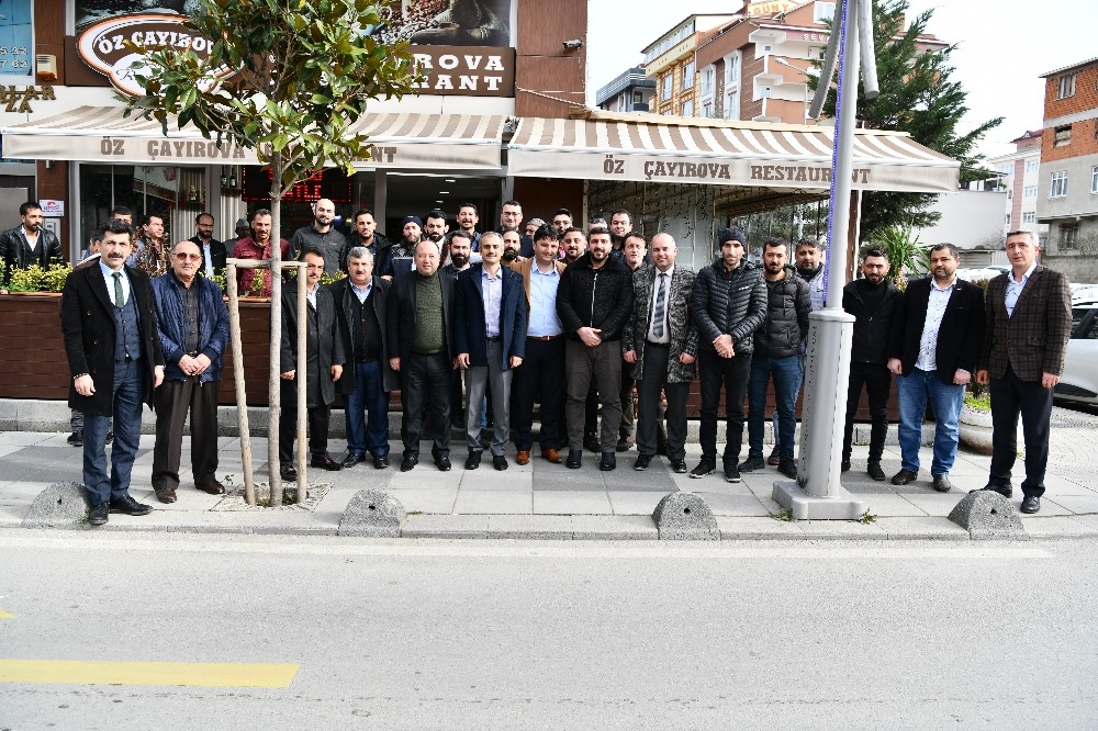 Başkan Çiftçi esnafları dinledi 