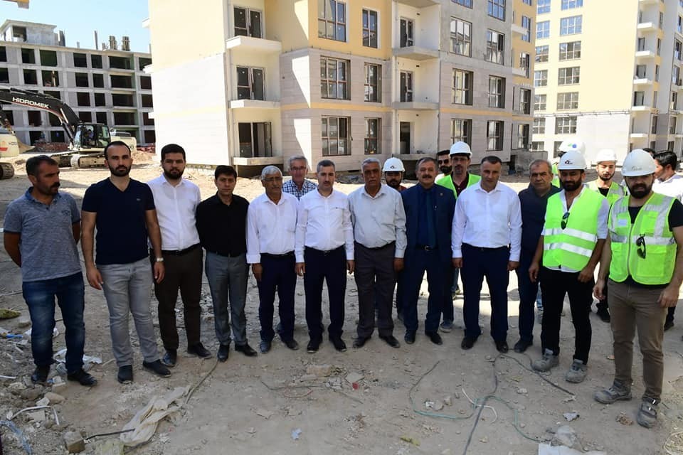 Başkan Çınar, ‘Kentsel gelişim ve dönüşüm proje’ alanını inceledi 