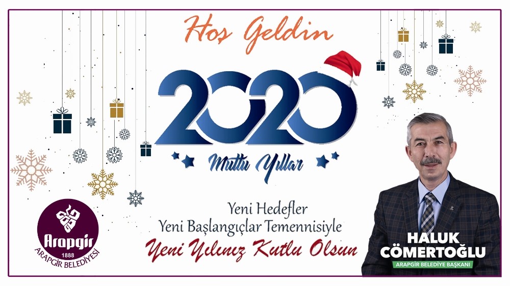 Başkan Cömertoğlu’ndan yeni yıl mesajı 