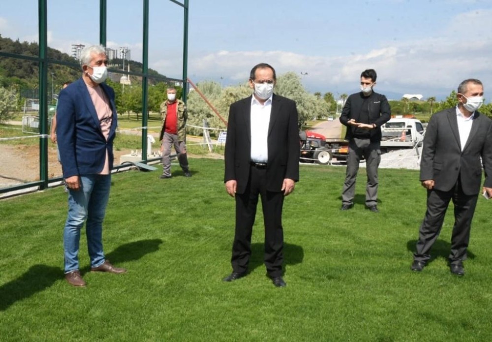 Başkan Demir, çalışmaları yerinde inceledi 