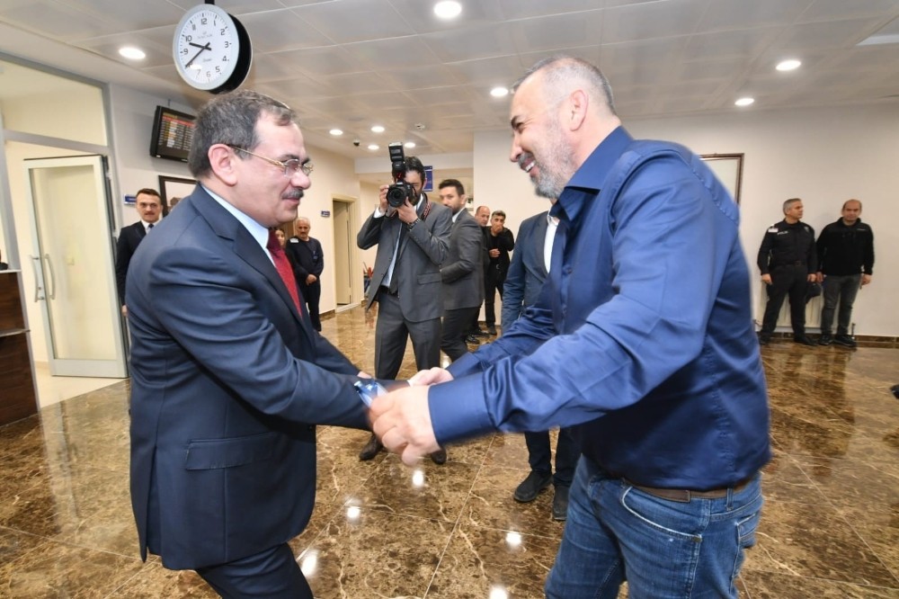Başkan Demir, Samsunspor’u uğurladı 