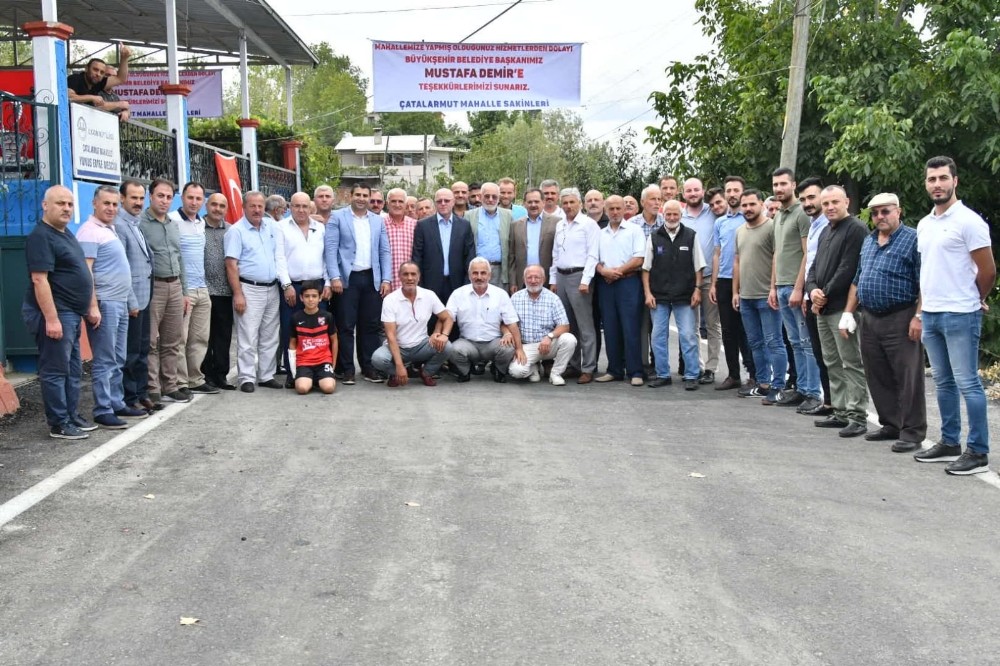 Başkan Demir: “Vatandaşa hizmete odaklanmış durumdayız” 
