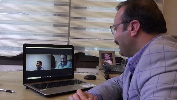 Başkan Doğan, koltuğunu telekonferans yöntemiyle devretti 