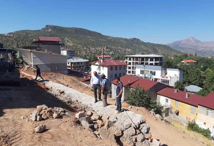 Başkan Dündar park yapımını yerinde inceledi 