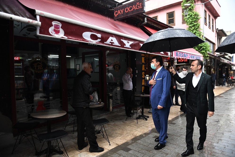 Başkan Dündar’dan ilk gün ziyareti 