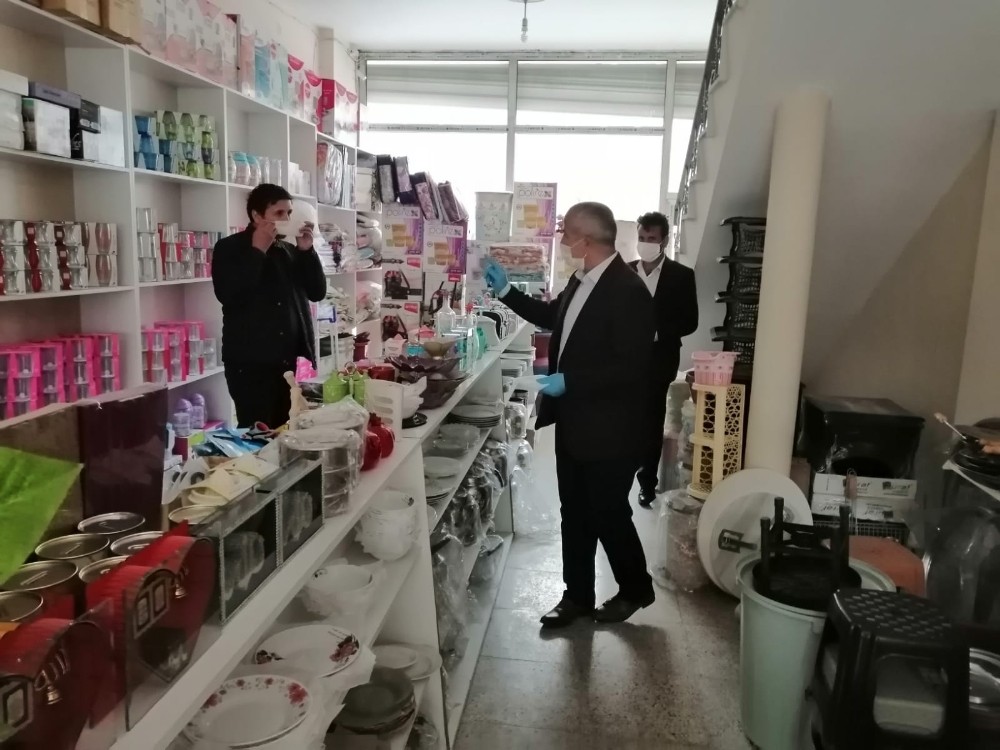 Başkan Ensari’den esnaf ziyareti 