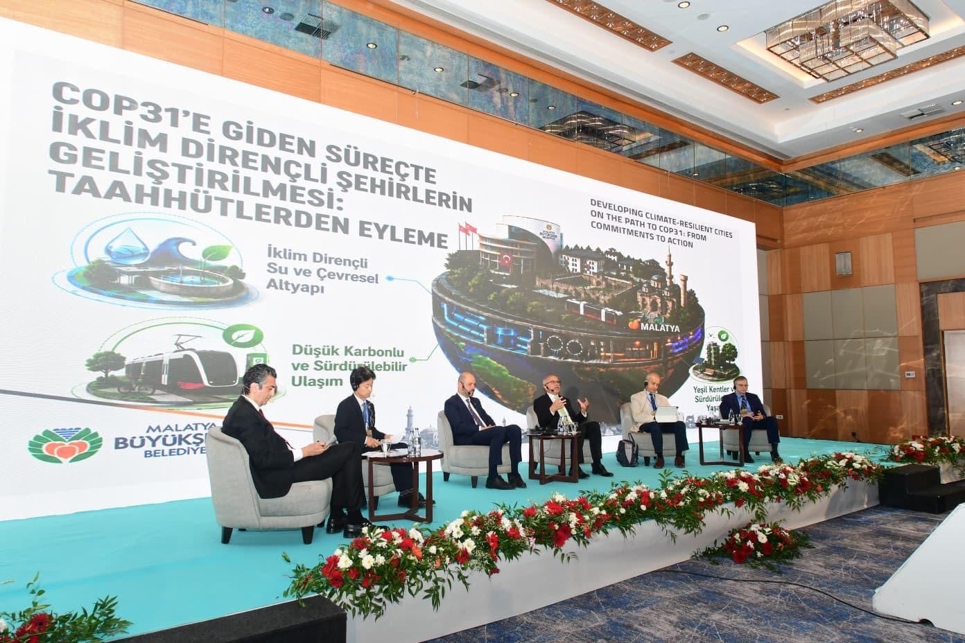 Başkan Er COP31'de Malatya'nın yeşil gelecek vizyonunu anlattı