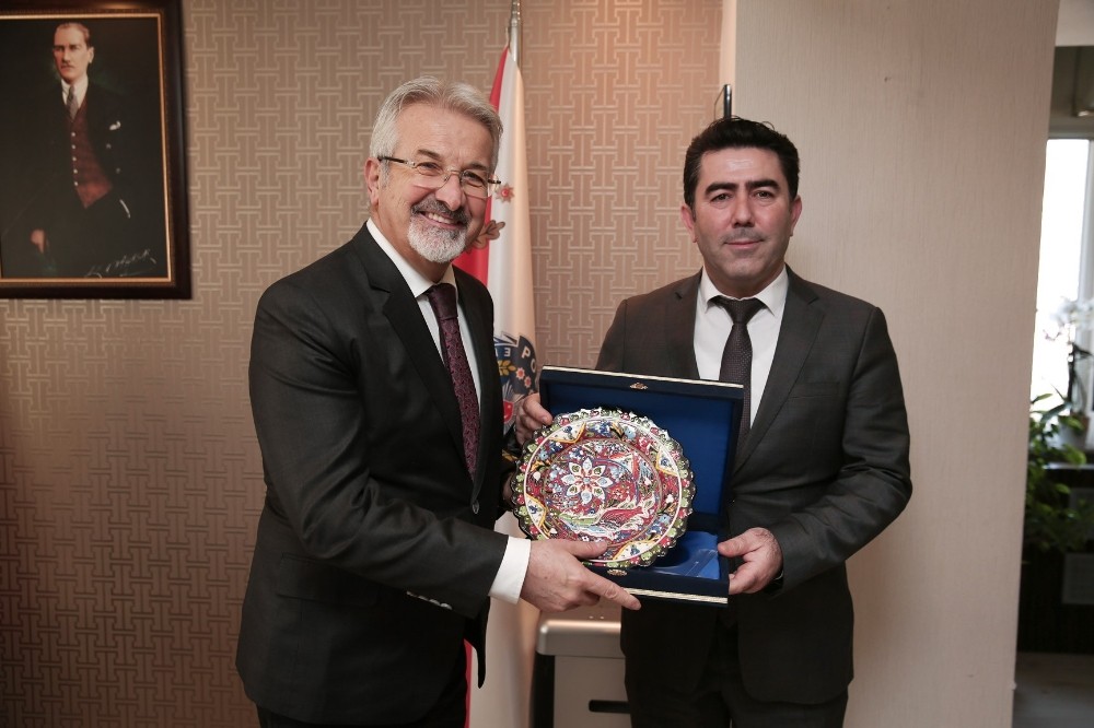 Başkan Erdem’den Nilüfer Emniyet Müdürü’ne ziyaret 