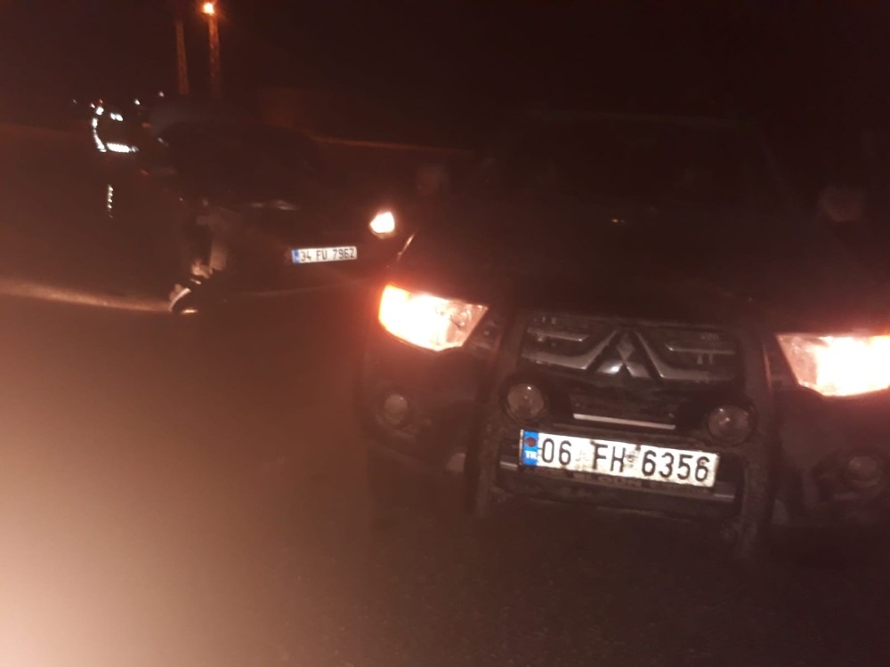 Başkan Erden çığ şehitlerinin taziyesine giderken kaza yaptı 