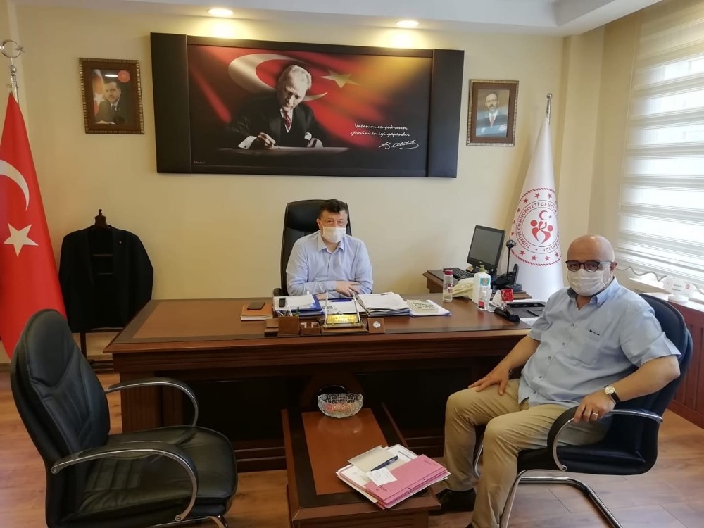 Başkan Erden’den Gençlik ve Spor İl Müdürü Fillikçioğlu’na ziyaret 