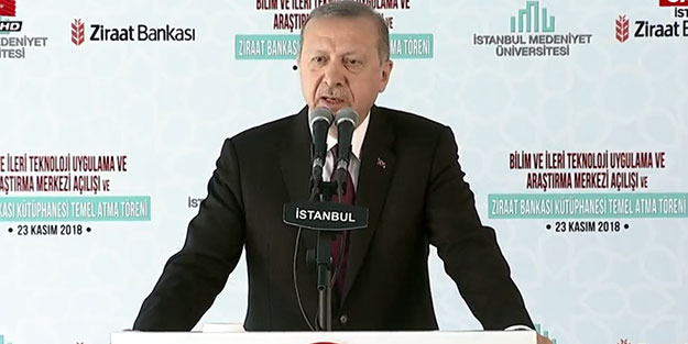 Erdoğan: 5-10 sene sonra onları geçeriz
