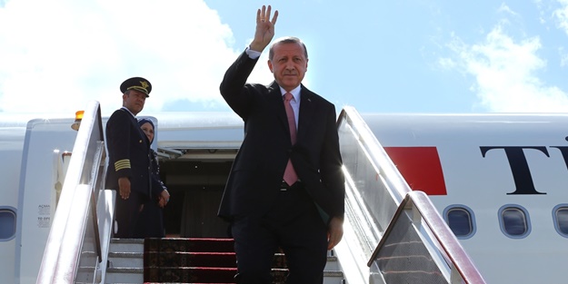 Başkan Erdoğan ABD'den ayrıldı