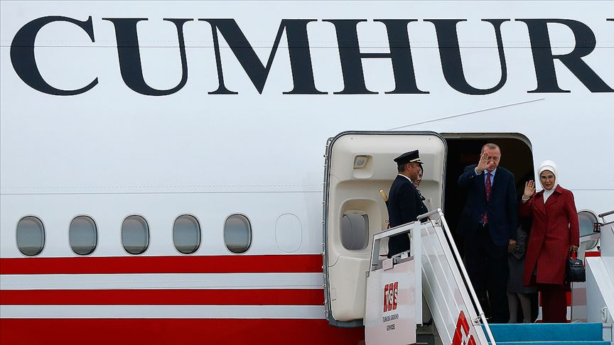Başkan Erdoğan ABD'den ayrıldı