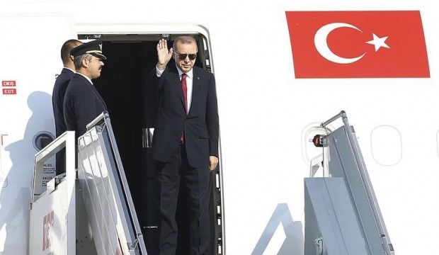 Başkan Erdoğan ABD'ye gitti