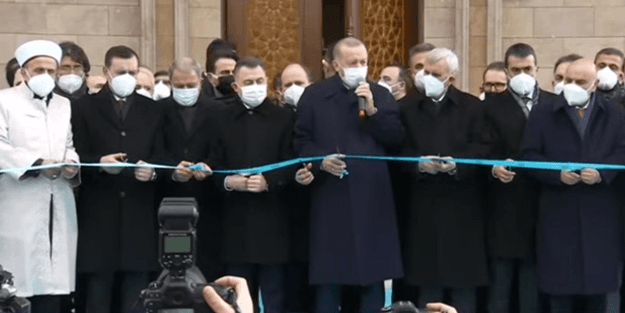 Başkan Erdoğan açılışta konuştu: Hayırlı olmasını diliyorum