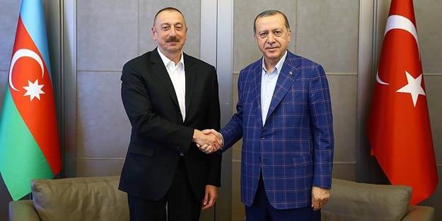 Başkan Erdoğan Aliyev ile görüştü